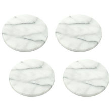 White Marble Stone Coasters Polished Coasters